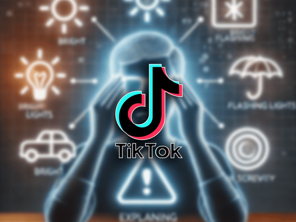 Como evitar vídeos no aptos para personas fotosensibles en TikTok
